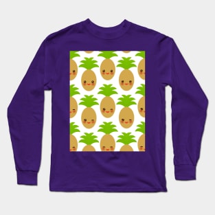 Cute Pineapple Long Sleeve T-Shirt